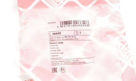 Фото 2 - Болт/гайка крепления колеса FEBI BILSTEIN 46659