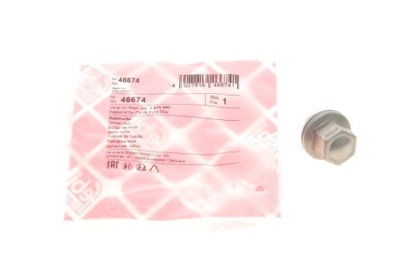 Гайка колісна Ford Connect 02- (M12x1.5) - (90381S4L003) FEBI BILSTEIN 46674