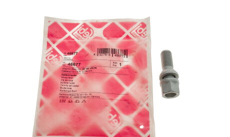 Фото 3 - Болт/гайка крепления колеса FEBI BILSTEIN 46677