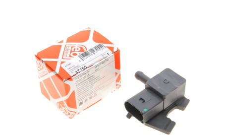 Датчик тиску вихлопних газів (кількість контактів: 3) BMW 1 (E81), 1 (E82), 1 (E87), 1 (E88), 1 (F20), 1 (F21), 2 (F22, F87), 3 (E90), 3 (E91), 3 (E92), 3 (E93), 3 (F30, F80) 1.6D-4.4D 04.01- - ((13627805152, 13627789219, 7805152, 7789219)) FEBI BILSTEIN 47155