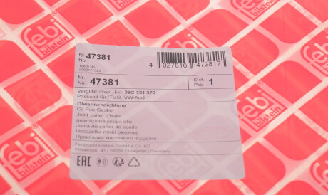 Фото 3 - Прокладка КПП FEBI BILSTEIN 47381