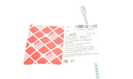 Фото 2 - Трос ручного гальма FEBI BILSTEIN 48331