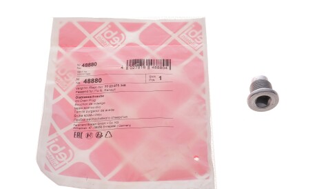 Фото 2 - Пробка масляного піддону FEBI BILSTEIN 48880