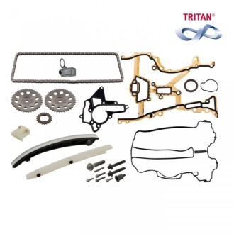 Zestaw ?a?cucha rozrz?du opel - FEBI BILSTEIN 49409