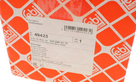 Фото 8 - Подушка двигуна FEBI BILSTEIN 49423