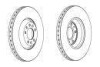 DISC (PIECE) - (4249A9, 424944, 424943) FERODO DDF1274C-1 (фото 1)