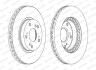 Гальмівний диск - ((45251SNVH00, EG3501119, 3501109, 45251SMCN10, 45251SCAE00)) FERODO DDF1496C (фото 2)