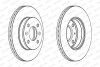 Гальмівний диск - ((517121C100, 517121C000)) FERODO DDF1529C (фото 1)