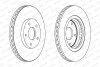 Гальмівний диск - (40206JD00A, 40206JG00A, 402061KC1A) FERODO DDF1589C (фото 2)