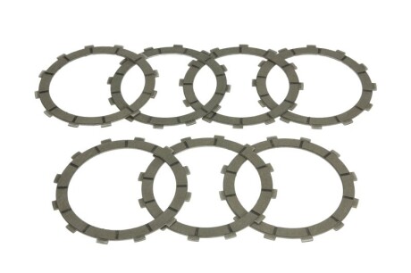 Комплект фрикційних пластин зчеплення DUCATI 749, 999, HYPERMOTARD, MONSTER, MULTISTRADA, SPORTCLASSIC, SS, ST4S 749-1100 2002-2009 - FERODO FCD0672