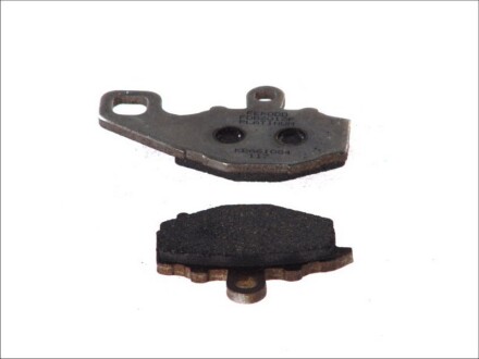 Гальмівні колодки Нижн/задн, призначення: шосейне, матеріал: platinum-P, 54,5x68x9,8мм KAWASAKI ER-6F, ER-6N, GPZ, Z, ZR, ZX-10R, ZX-6R, ZX-9R, ZZR 550-1100 1993-2008 - FERODO FDB2012P