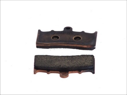 Гальмівні колодки передн, призначення: шосейне, матеріал: агломерат-ST, 46,2x81,7x9мм BMW K, R 1200/1300 2004-2016 - FERODO FDB2124ST