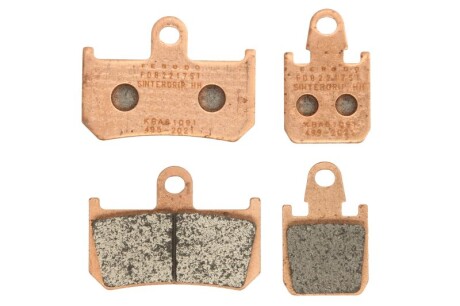 Гальмівні колодки передн, призначення: шосейне, матеріал: агломерат-ST, 44,6x62,1x8,9мм YAMAHA FZ1, MT-01, YZF-R1 1000/1670 2007-2012 - FERODO FDB2217ST