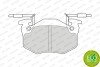 Комплект гальмівних колодок передн, CITROEN BX 1.1-1.9D 09.82-12.94 - ((95589273, 95624484)) FERODO FDB428B (фото 2)
