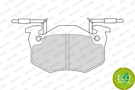 Фото 2 - Гальмівні колодки FERODO FDB428B
