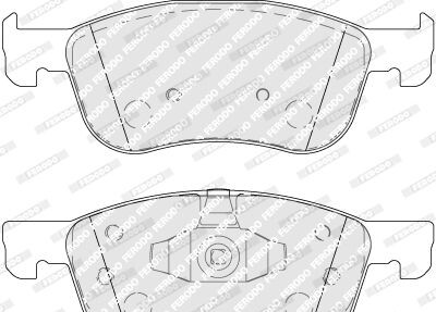 Фото 3 - Гальмівні колодки FERODO FDB4816