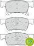 Комплект гальмівних колодок передн, OPEL ADAM, CORSA E, CORSA E/HATCHBACK 1.0-1.4LPG 10.12- - FERODO FDB4841