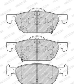 Колодки гальмівні дискові - (45022TV0E00, 45022TV0E01, 45022TV0E02) FERODO FDB4868