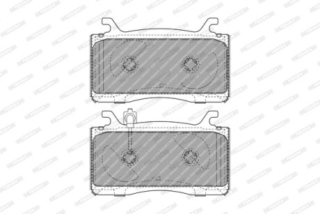 Комплект гальмівних колодок - FERODO FDB4932
