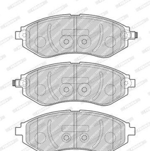 Фото 2 - Тормозные колодки FERODO FDB4971