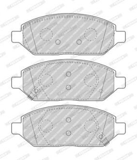 Комплект гальмівних колодок передн, OPEL KARL 1.0/1.0LPG 01.15-03.19 - ((42349235)) FERODO FDB5019