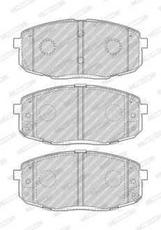 Комплект гальмівних колодок - FERODO FDB5038