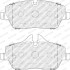 Комплект гальмівних колодок - ((34116862309)) FERODO FDB5092 (фото 1)