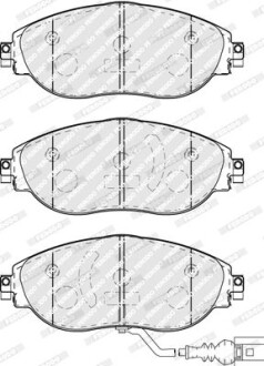 Гальмівні колодки, дискові - FERODO FDB5096