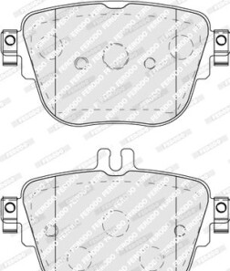 Тормозные колодки, к-кт - (a0004206200) FERODO FDB5106