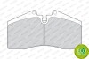 Комплект гальмівних колодок - ((8A0698151F, 8A0698151D, 8A0615115F, 8A0698151E)) FERODO FDB560 (фото 2)