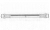 BRAKE HOSE - (4D0611707D, 4D0611707F, 4D0611707H) FERODO FHY2433 (фото 1)