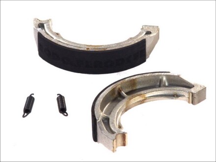 Гальмівні колодки задн 180x36мм (EN) With springs: Так SACHS ROADSTER SUZUKI VL, VS, VZ 600/750/800 1986-2011 - FERODO FSB784