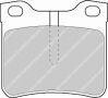 Комплект гальмівних колодок задн, MERCEDES V (638/2), VITO (W638) AUDI 80 B2 PEUGEOT 406, 605 1.8-3.0 02.86-10.04 - FERODO FVR1044