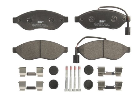 Комплект тормозных колодок, дисковый тормоз - FERODO FVR1924