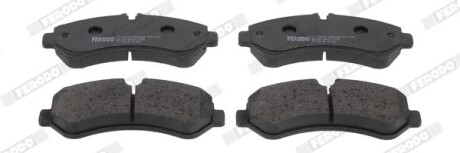 Комплект гальмівних накладок, дискове гальмо PREMIER ECO FRICTION - ((9074239700, 9074208700)) FERODO FVR5187