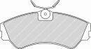 Комплект гальмівних колодок - ((701698151C)) FERODO FVR785