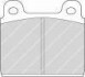 Комплект гальмівних колодок передн, MERCEDES /8 (W114), /8 (W115) ALFA ROMEO SPIDER VW TRANSPORTER T2, TRANSPORTER T3 1.6-2.5 08.67-07.92 - ((0005860842, 211698151C, 211698151E, 211615115D, 251698151B)) FERODO FVR84 (фото 1)