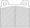 Комплект гальмівних колодок передн, MERCEDES /8 (W114), /8 (W115) ALFA ROMEO SPIDER VW TRANSPORTER T2, TRANSPORTER T3 1.6-2.5 08.67-07.92 - FERODO FVR84