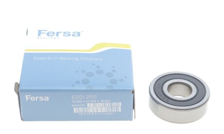 Фото 2 - Подшипник ступицы FERSA 6201 2RS (62012RS)
