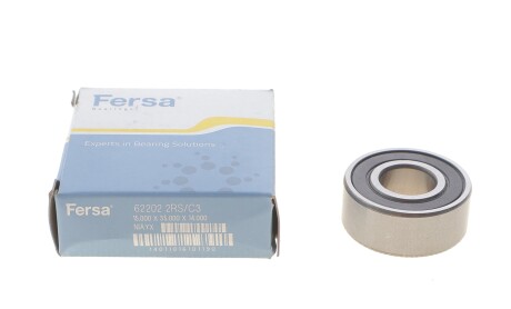 Фото 2 - Подшипник ступицы FERSA 62202 2RS/C3 (622022RSC3)