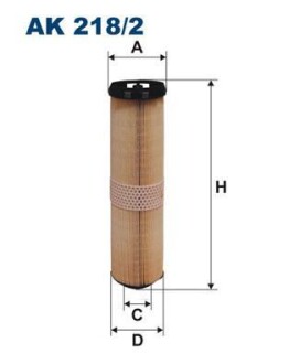 Повітряний фільтр - FILTRON AK218/2