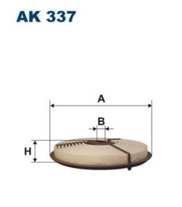 Воздушный фильтр - FILTRON AK337