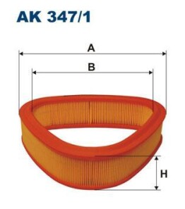 Воздушный фильтр - FILTRON AK347/1