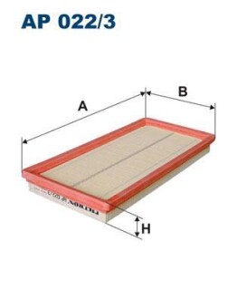Повітряний фільтр - FILTRON AP022/3