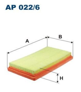 Воздушный фильтр - FILTRON AP022/6