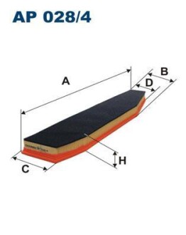 Повітряний фільтр - FILTRON AP028/4