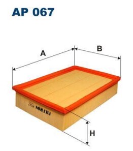 Воздушный фильтр - FILTRON AP067