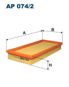 Повітряний фільтр - FILTRON AP074/2