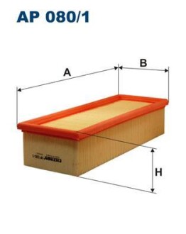 Повітряний фільтр - FILTRON AP080/1