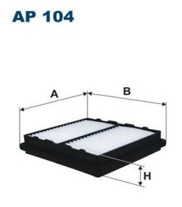 Воздушный фильтр - FILTRON AP104